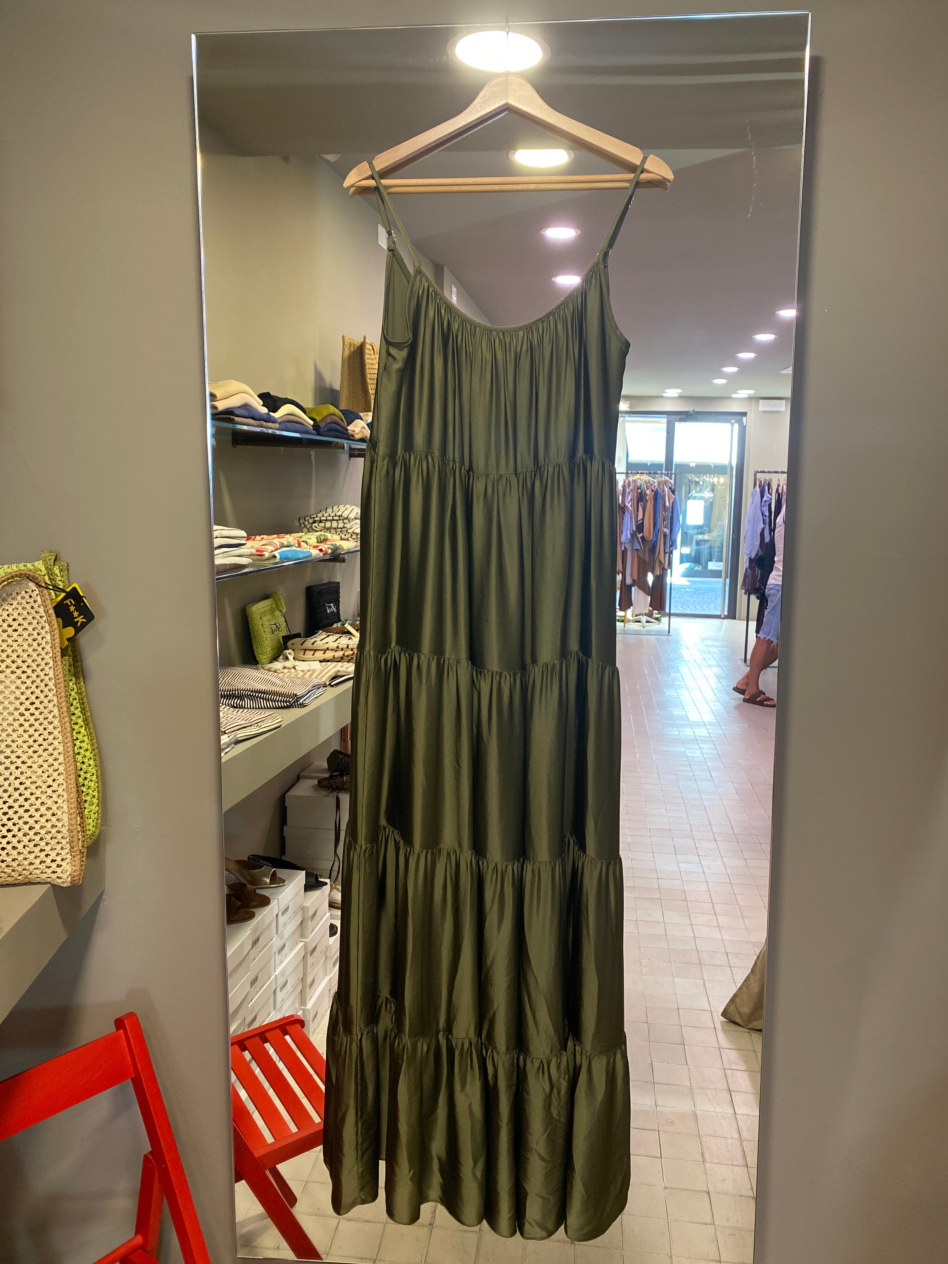 Abito Motel Spalline Balze Viscosa