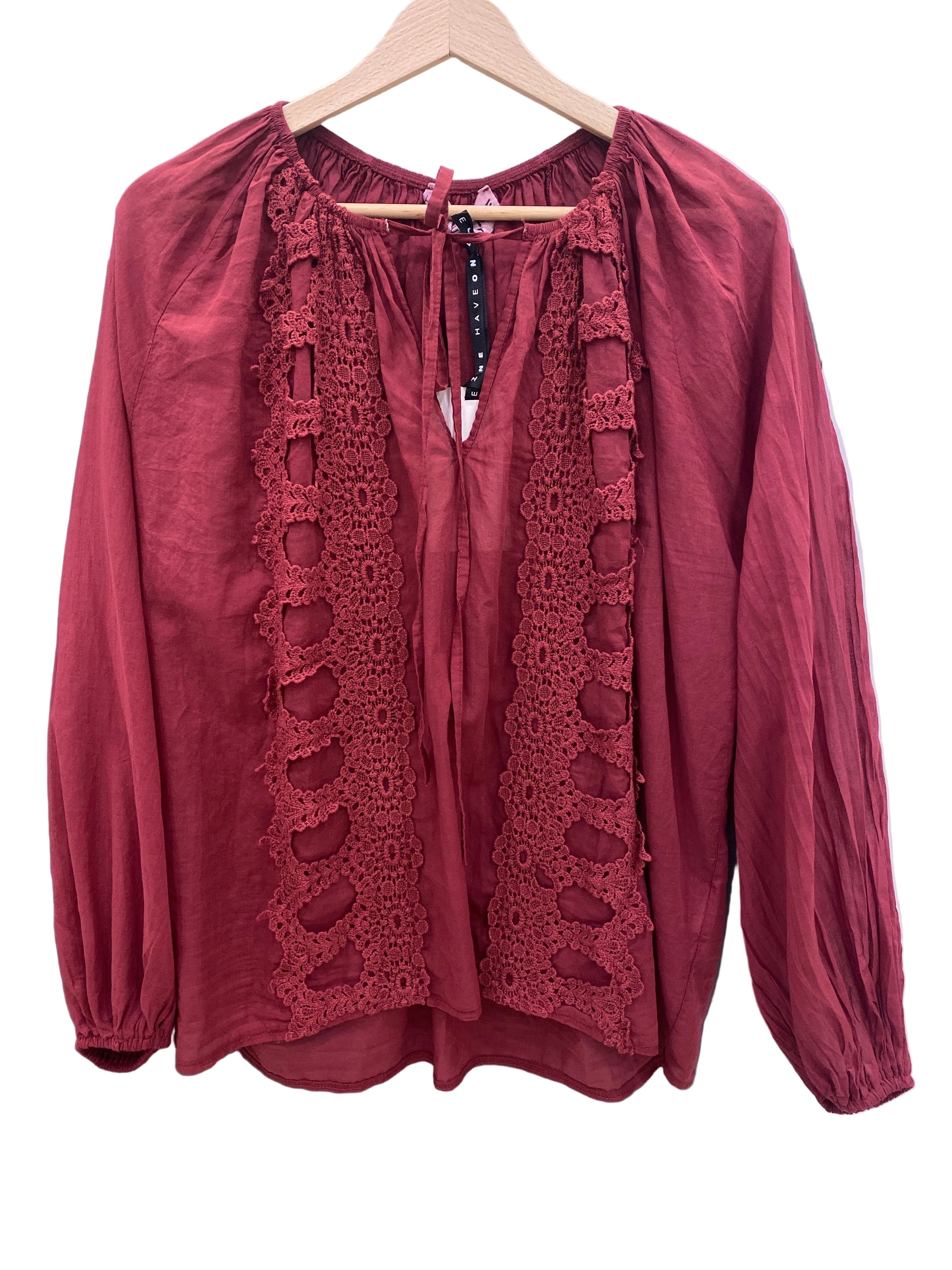 Blusa cotone Haveone