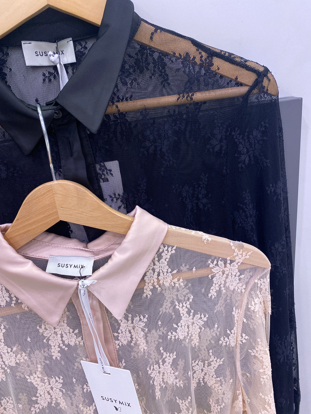 Camicia pizzo Susymix