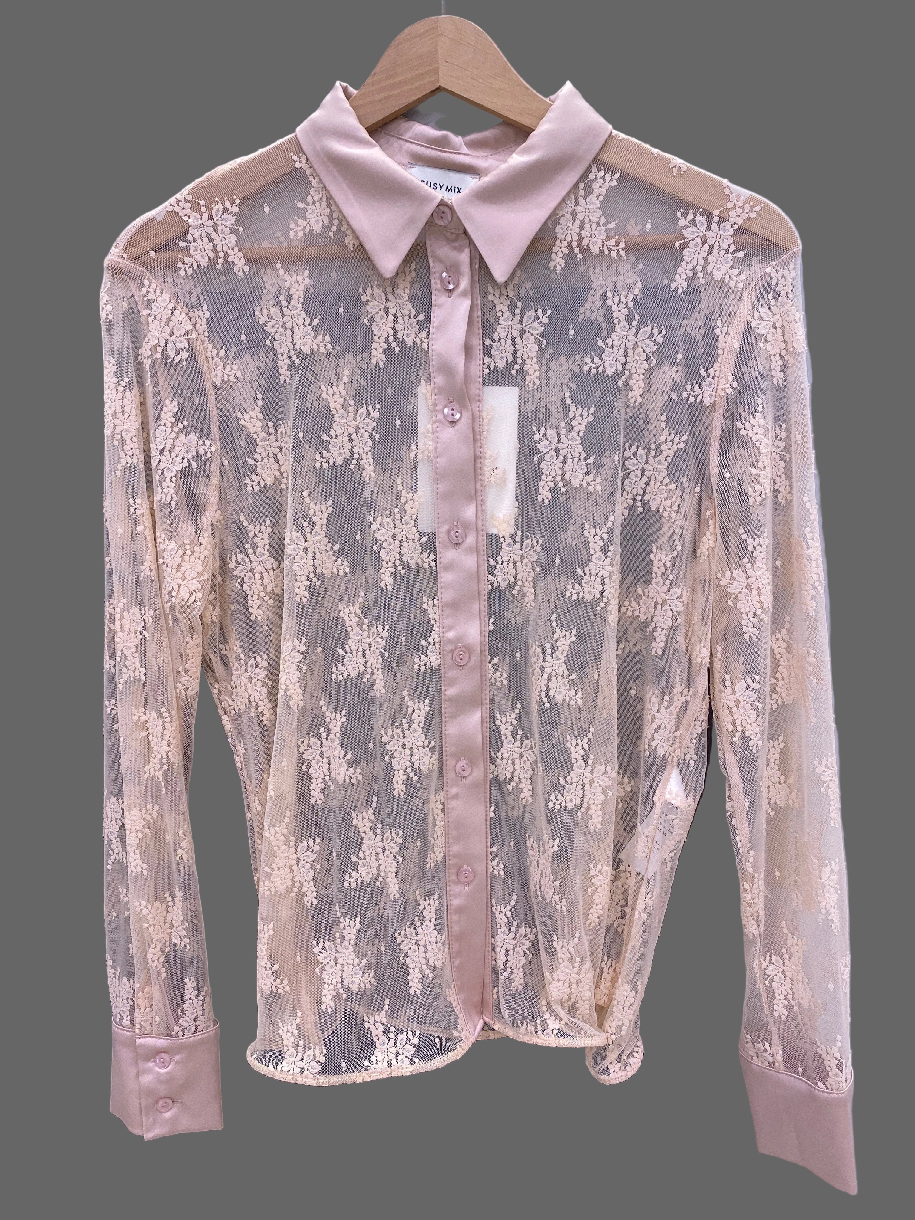 Camicia pizzo Susymix
