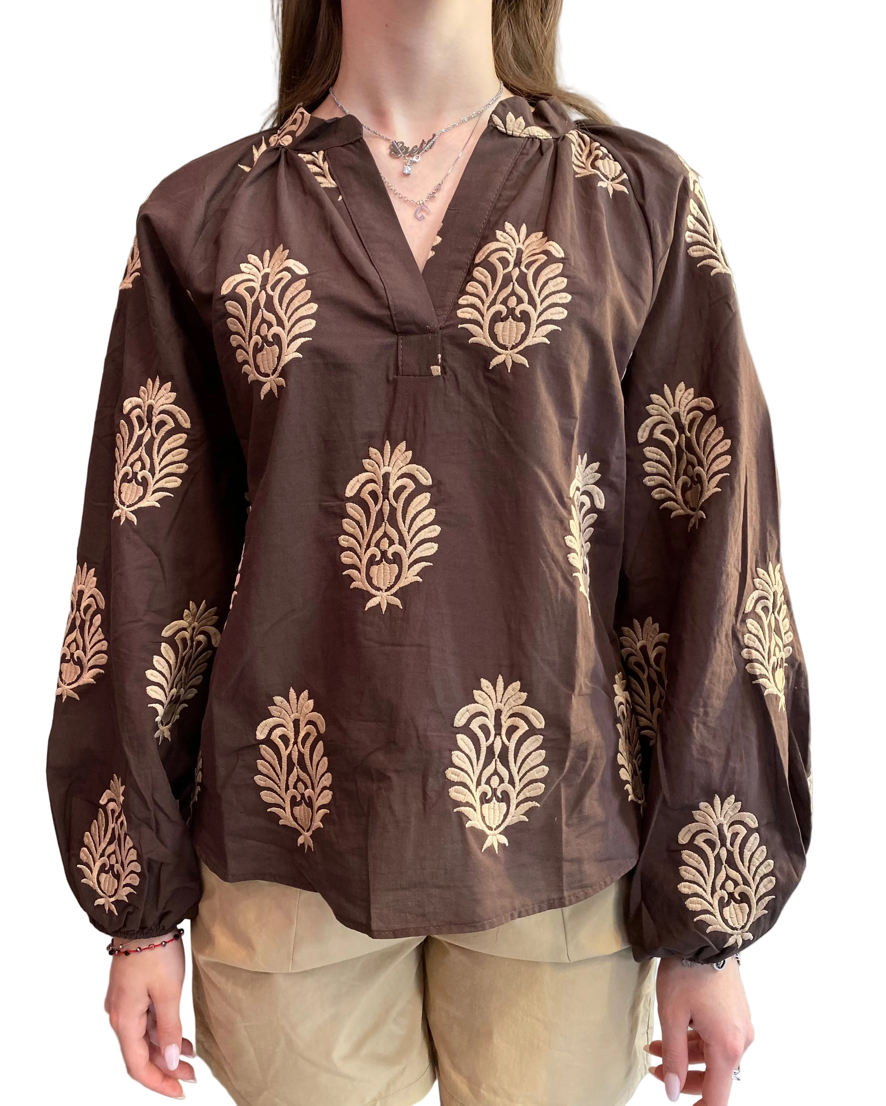 Blusa ricamata Susymix