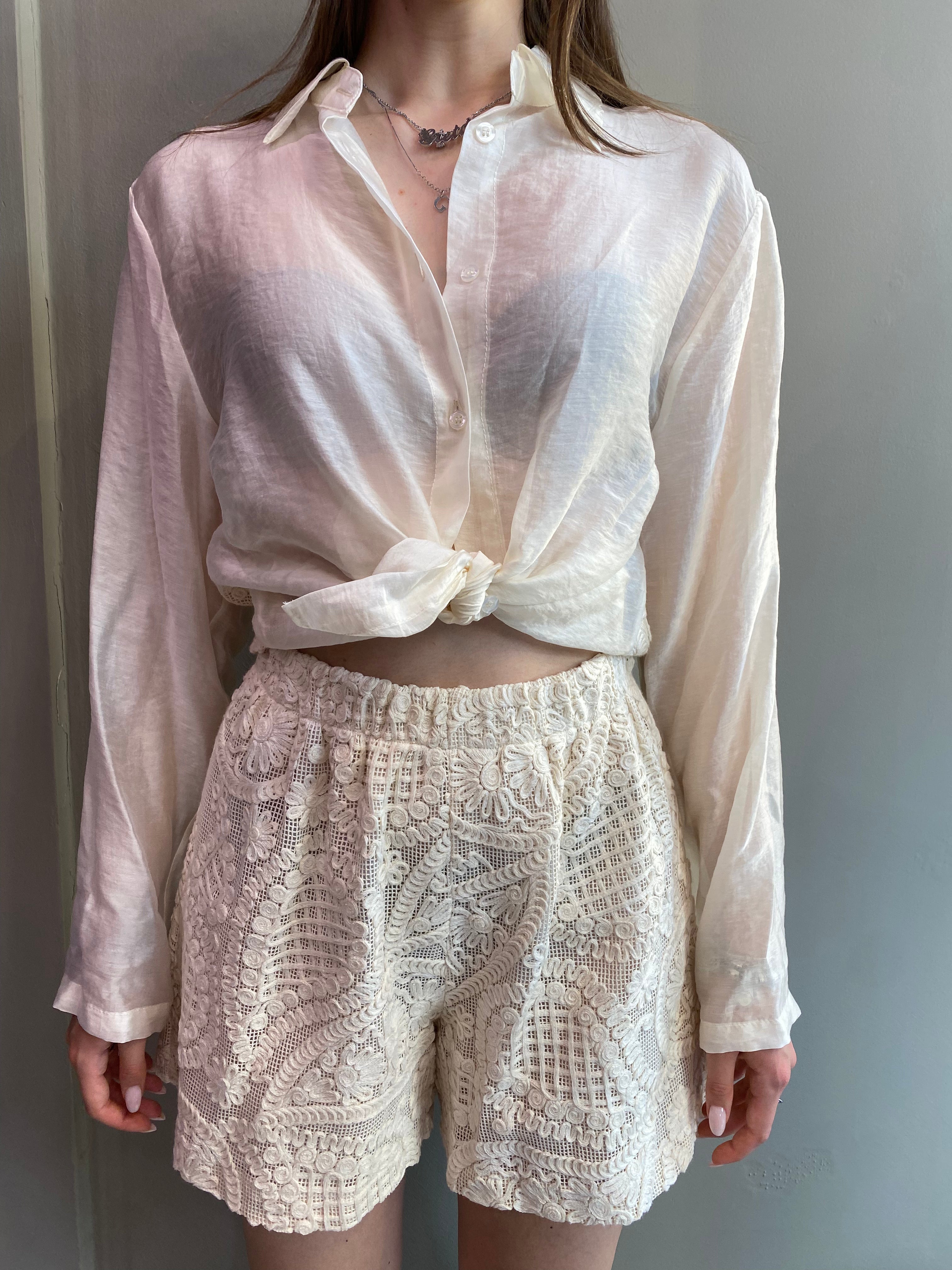 Camicia crochet Susymix