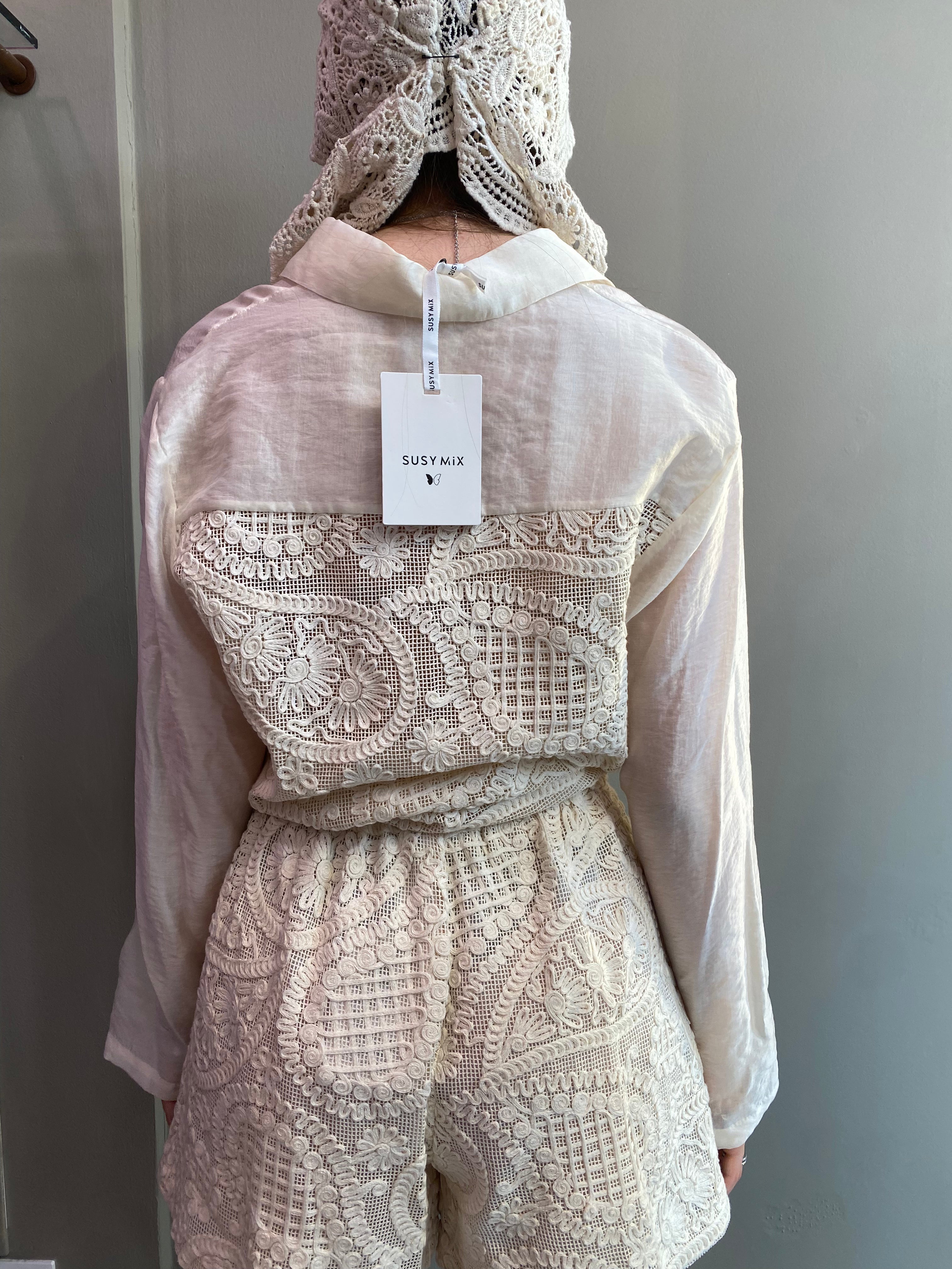 Camicia crochet Susymix