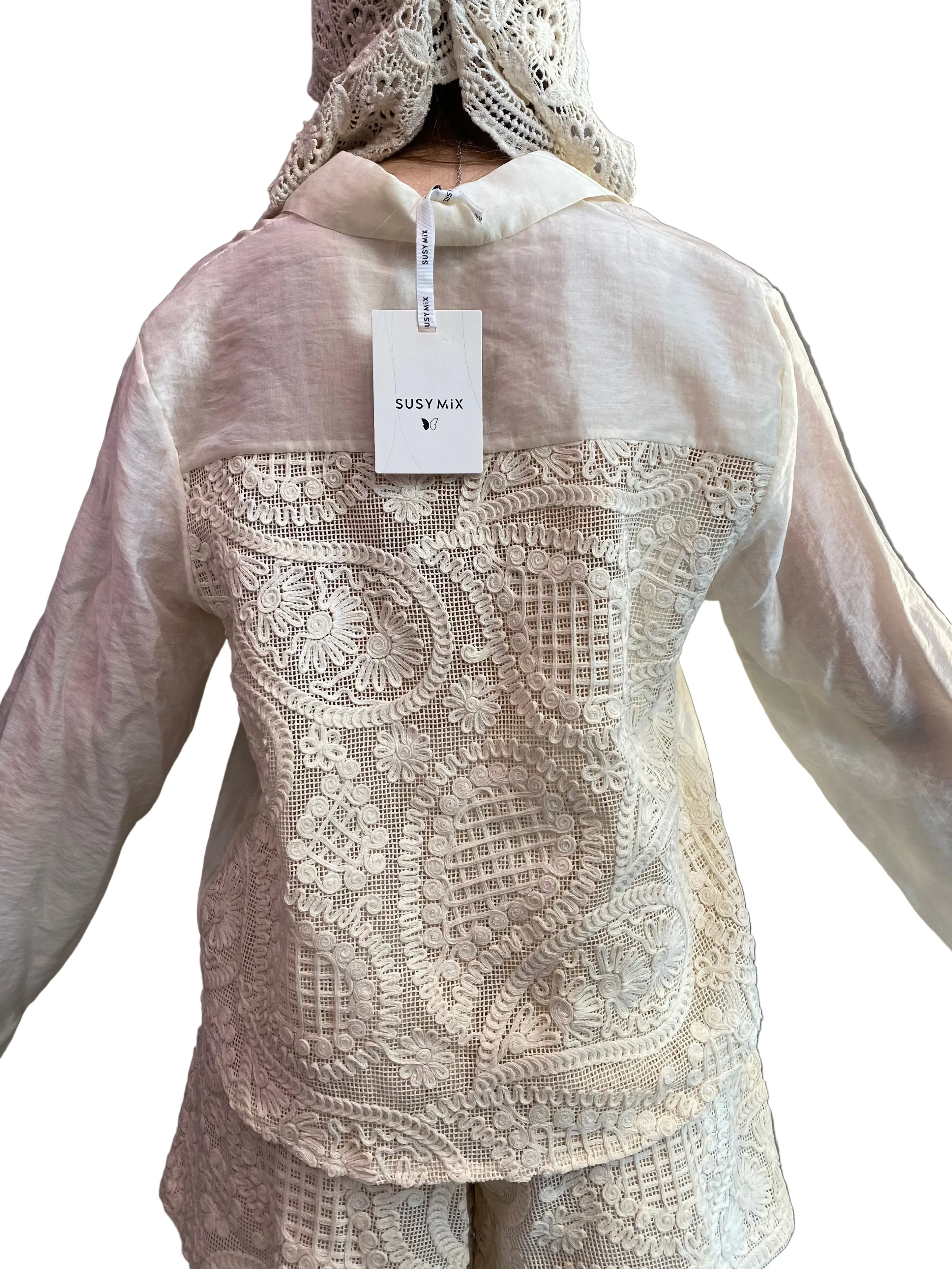 Camicia crochet Susymix