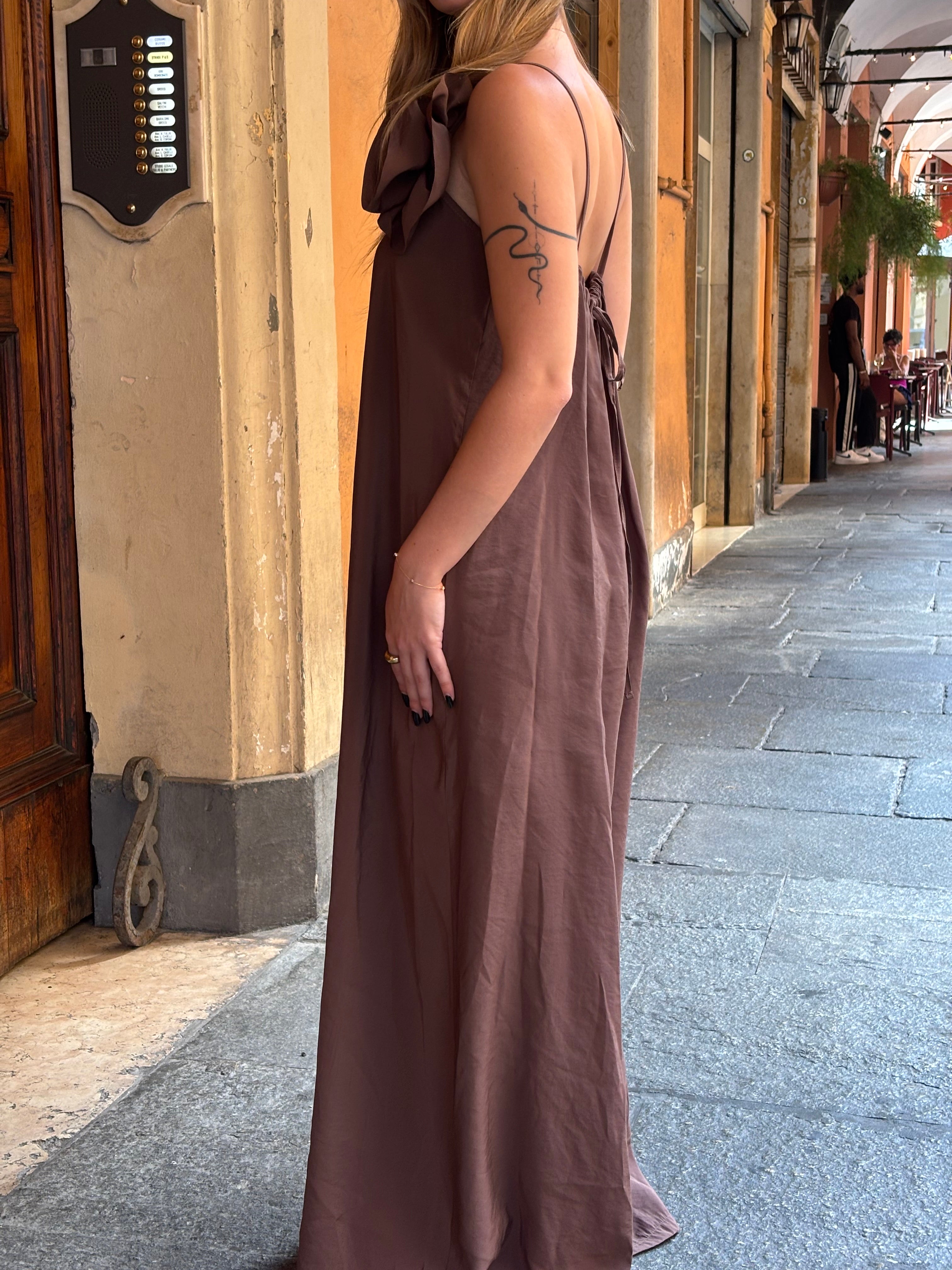 Tuta Motel Spalline Spilla Staccabile Viscosa