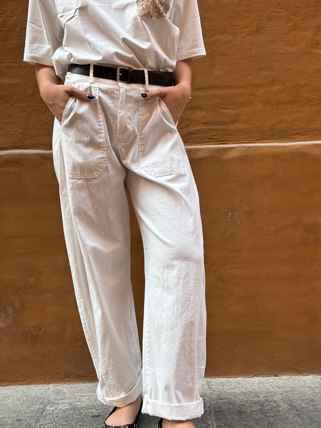 Pantalone Susy Mix Cotone Largo